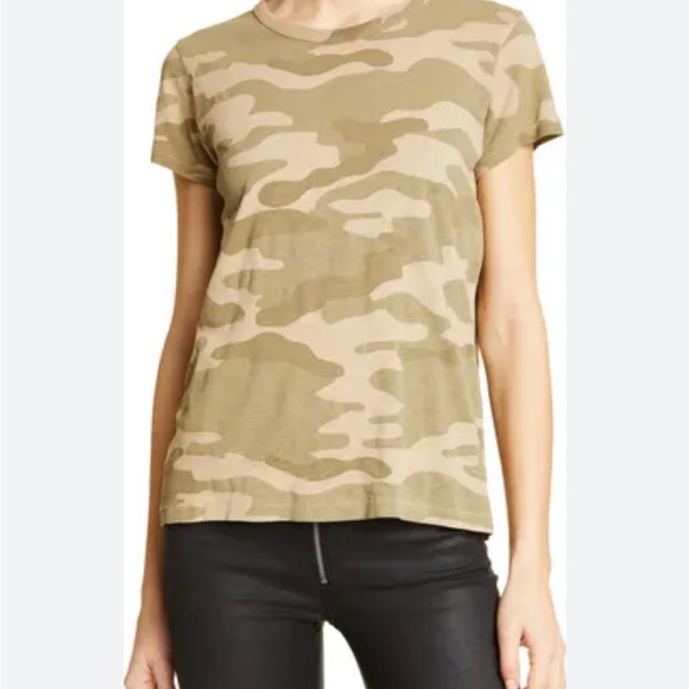 NWT Rag & Bone camo super soft Tee - Picture 2 of 7